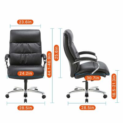 Silla de escritorio ergonómica con respaldo de malla y brazo de ajuste de altura