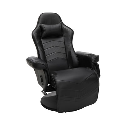 Silla de juegos de computadora giratoria 360 con ajuste de altura y estilo de diseño moderno