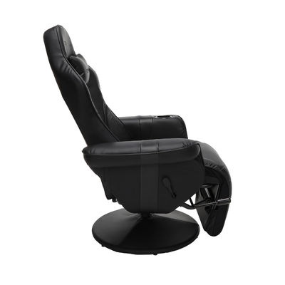Silla de juegos de computadora giratoria 360 con ajuste de altura y estilo de diseño moderno
