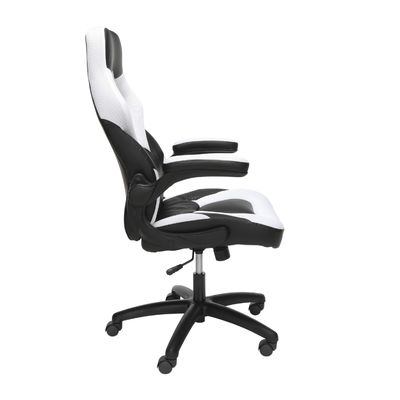 Silla de juegos de espalda alta ajustable de altura estilo de carreras giratorio 360 para sala de juegos de computadora