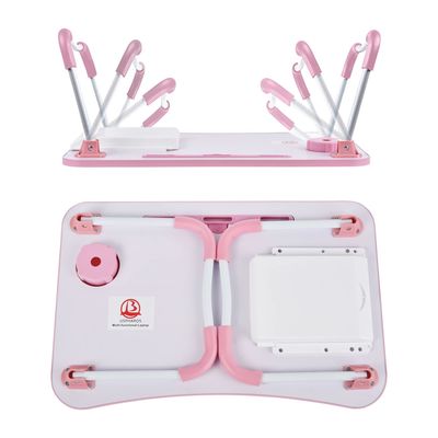 Gran gimnasio portátil cama mesa de escritorio bandeja soporte con soporte de copa portable plegable bandeja de escritorio portátil cama