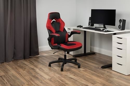 360 giratorios silla de juego ALINUNU estilo de carreras espalda alta PC escritorio de computadora con reposacabezas