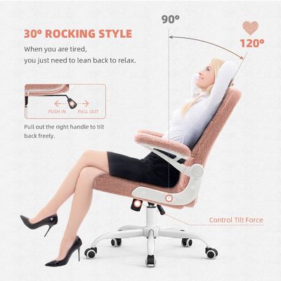 Direct Home Office Silla elevadora de estilo moderno para ordenador cómodo ejecutivo ergonómico