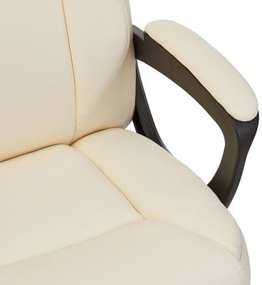 Silla de escritorio de escritorio de oficina con almohadilla de PU puresoft y marco metálico