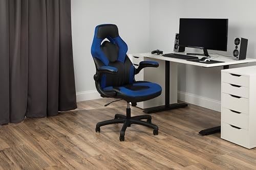 360 giratoria ALINUNU silla de juegos estilo de carreras espalda alta PC computadora escritorio juegos integrado reposacabezas