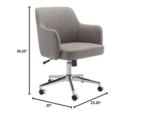 Silla de oficina rodante de 360 grados con diseño moderno y altura ajustable
