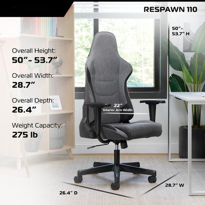 OEM ODM personalizar Ergonomic PC silla de juego con reposacabezas integrados para adultos