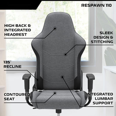 OEM ODM personalizar Ergonomic PC silla de juego con reposacabezas integrados para adultos