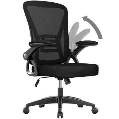 Moderno diseño Mid Back Silla de oficina con altura ajustable giratoria y soporte lumbar
