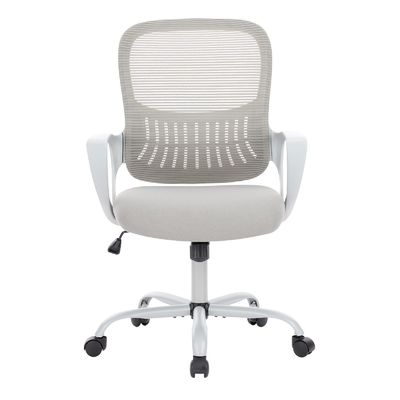 Materiales Tarea de rodadura de la parte media de la espalda Silla de escritorio de oficina con ruedas y soporte lumbar