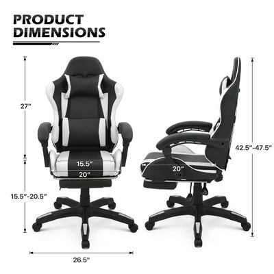 Personalizar OEM ODM silla giratoria ALINUNU silla de juego por ordenador con reposacabezas y lumbar
