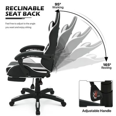 Personalizar OEM ODM silla giratoria ALINUNU silla de juego por ordenador con reposacabezas y lumbar