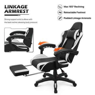 Personalizar OEM ODM silla giratoria ALINUNU silla de juego por ordenador con reposacabezas y lumbar