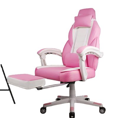 Su silla de juego favorita de estilo de carreras con apoyapiés y apoyacabezas peso de 45 libras