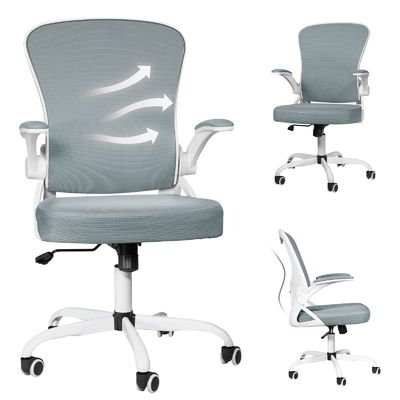 Silla de oficina de malla ajustable en altura para el hogar 21&quot;D x 24&quot;W x 43&quot;H Construcción de metal