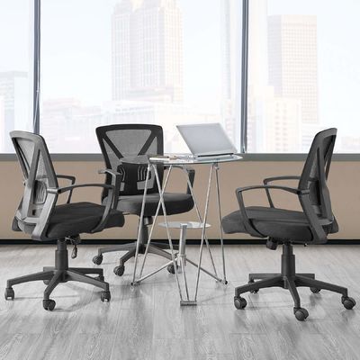 Silla de oficina ergonómica con color personalizado y soporte lumbar ajustable