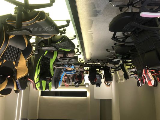 Actualice su configuración de juego con ALINUNU silla giratoria de diseño moderno y luces LED RGB
