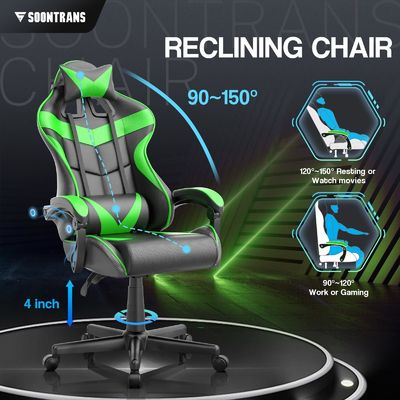 250 libras Recomendación de peso máximo Silla ergonómica con función de masaje