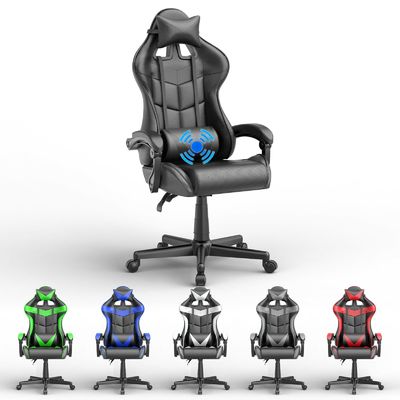 Silla ergonómica para jugadores con masaje de altura ajustable y peso del artículo 14.3 libras