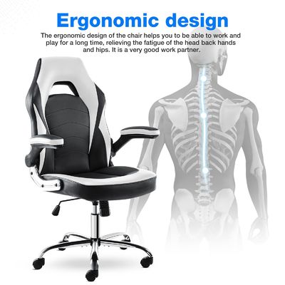Embalaje de correo Silla de juego de carreras ergonómica ALINUNU con soporte lumbar Color personalizado