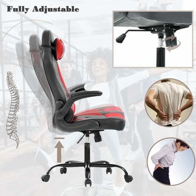 Embalaje de correo silla de ordenador ergonómica 360 giratoria / ajuste de altura / reclinable por ALINUNU