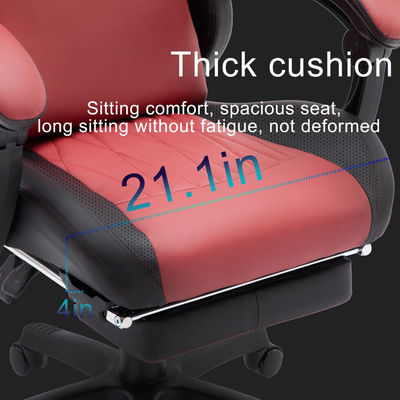 Silla giratoria ALINUNU Silla ergonómica para juegos de computadora con reposacabezas y soporte lumbar
