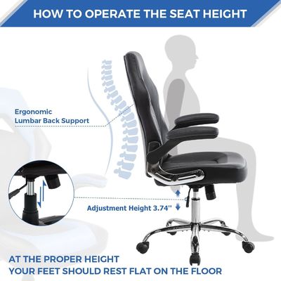La silla de juego ergonómica de ALINUNU con soporte lumbar 360 giratoria y ajuste de altura