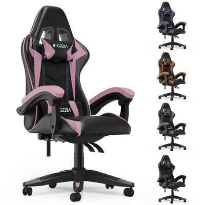 Silla ajustable para juegos de carreras con reposacabezas y soporte lumbar 15 kilos Peso del artículo