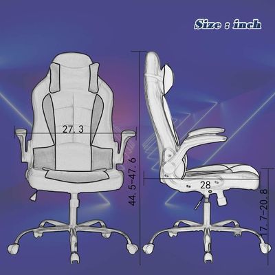 Silla giratoria de diseño moderno para adultos Silla de ordenador ergonómica directa ALINUNU