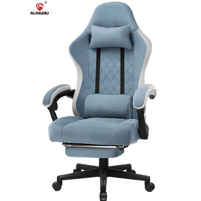 Silla de juegos de carreras de espalda alta ALINUNU con altura ajustable y función giratoria 360