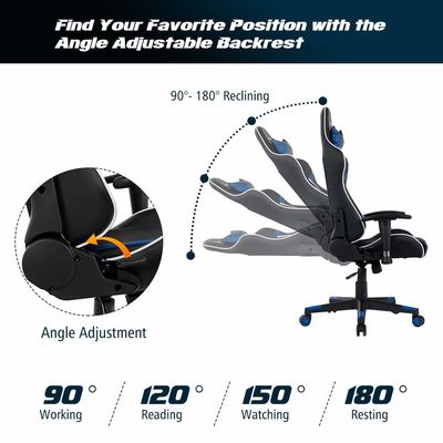 38 libras estilo de diseño moderno computadora de juegos silla de carreras ergonomía sillas de juegos de oficina