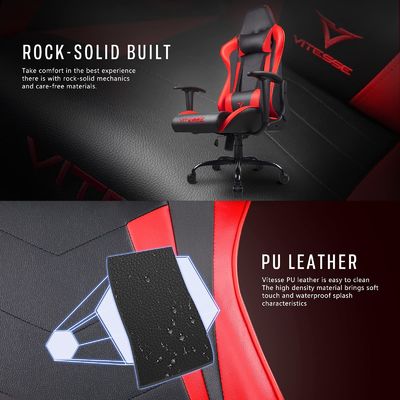 ALINUNUCustomizado Servicio Ergonómico silla de juego de carreras altura ajustable y espalda alta