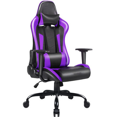 ALINUNU Dorso alto Ergonomía silla de juego de carreras silla de juego ajustable de altura