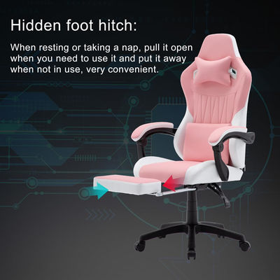 Silla de juegos ALINUNU espalda alta ergonómica y 300 libras peso máximo recomendación
