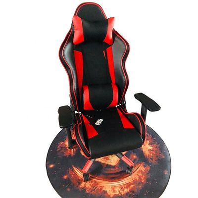 Silla de juegos RGB LED Silla rodante giratoria cómoda y profesional para comerciales