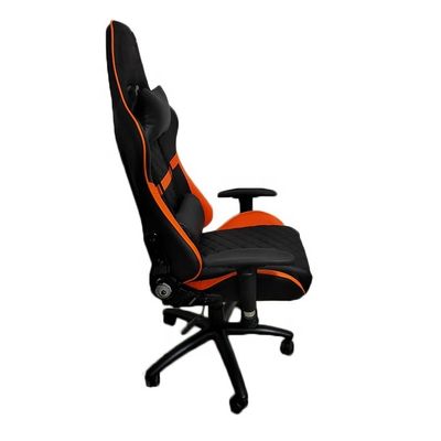 Silla de oficina giratoria ajustable para jugadores estilo de carreras de cuero sillas modernas