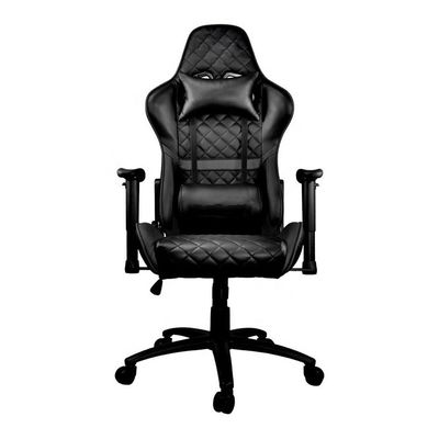 Silla de oficina giratoria ajustable para jugadores estilo de carreras de cuero sillas modernas