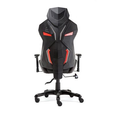 Silla de oficina con malla de plástico y silla de elevación en diseño