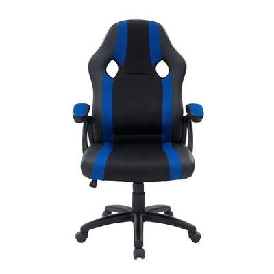 Sillones de videojuegos Sillón de oficina ergonómico con cuero sintético y espuma de memoria