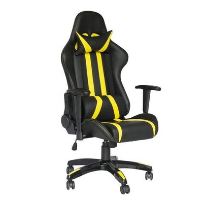 Silla de sofá de juego de cuero de estilo moderno de carreras silla de computadora giratoria ergonómica de trabajo pesado