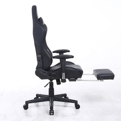 Diseño Contemporáneo Cama de Juego de Computadora de carreras de cuero de espalda alta para jugadores serios
