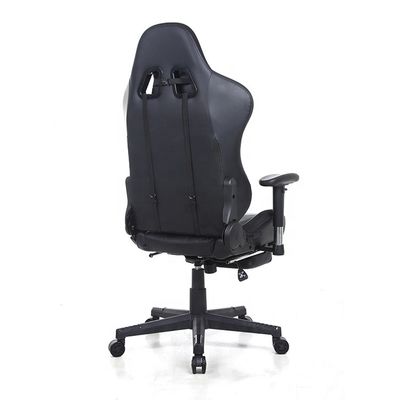 Diseño Contemporáneo Cama de Juego de Computadora de carreras de cuero de espalda alta para jugadores serios