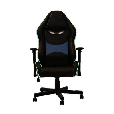 Mejore su configuración de juego con silla de estilo ejecutivo y reposapiés de cuero sintético