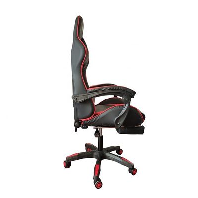 Luxo colorido silla reclinable de carreras de PVC con asiento de cuero genuino altura 54cm