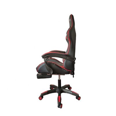 Luxo colorido silla reclinable de carreras de PVC con asiento de cuero genuino altura 54cm