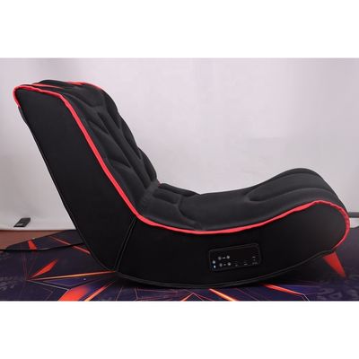 Silla de juego de carreras ergonómica plegable con altavoces incorporados 17x31.5x31.5 pulgadas