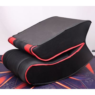Silla de juego de carreras ergonómica plegable con altavoces incorporados 17x31.5x31.5 pulgadas