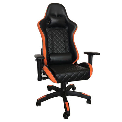 Silla de oficina de estilo moderno silla de juego con reposabrazos 2D y material de hierro