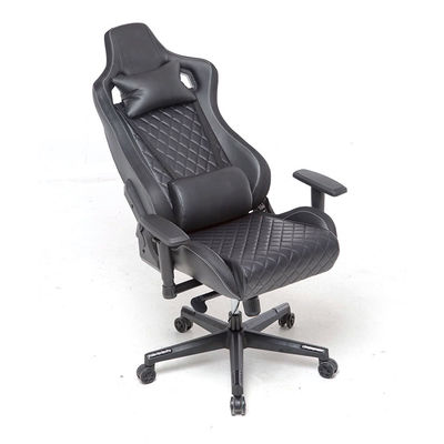 Silla de juego con 360 giratorios y ajuste de altura de marco de hierro para una experiencia de juego ergonómica