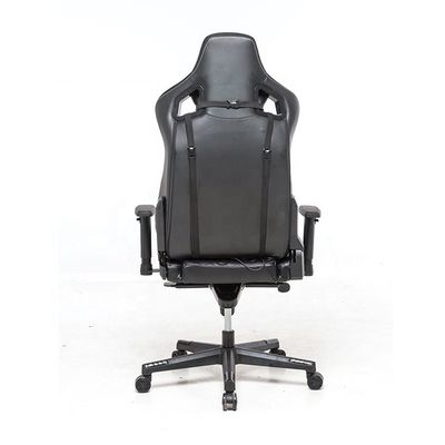 Silla de juego con 360 giratorios y ajuste de altura de marco de hierro para una experiencia de juego ergonómica